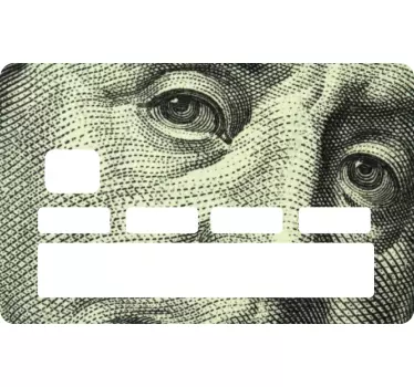 μάτι δολάριο ψάχνει τραπεζική κάρτα - TenStickers
