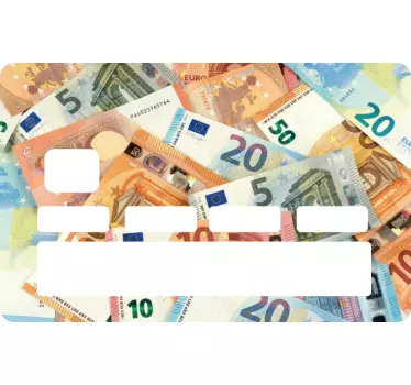 αυτοκόλλητο τραπεζικής κάρτας χρημάτων ευρέως συνόρων - TenStickers