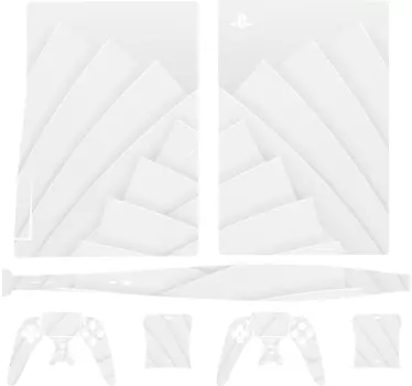δυναμικά σχήματα playstation 5 αυτοκόλλητα - TenStickers