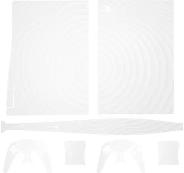 αυτοκόλλητα λευκών κύκλων playstation 5 - TenStickers