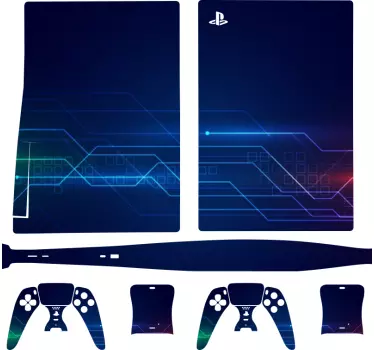 Αυτοκόλλητο ps5 Ζωντανής Σκηνής gaming - TenStickers