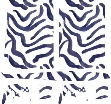 Αυτοκόλλητο ps5 με σχέδιο ζέβρας - TenStickers