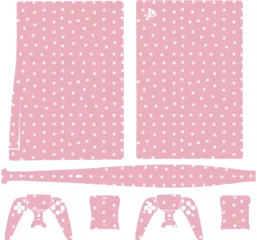 Hello kitty paws playstation 5 αυτοκόλλητα - TenStickers