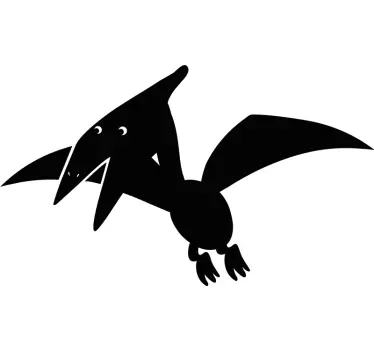 αυτοκόλλητο τοίχου nordic dino pterodactyl dragon - TenStickers