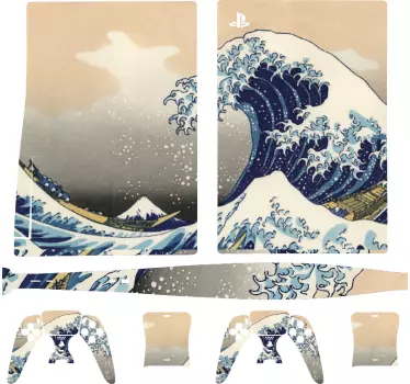 ψηφιακός κόσμος playstation 5 decal - TenStickers