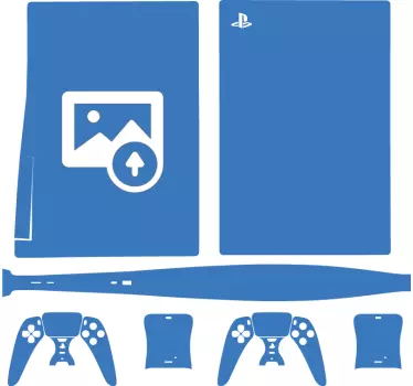 εξατομικευμένη σχεδίαση playstation 5 decal - TenStickers