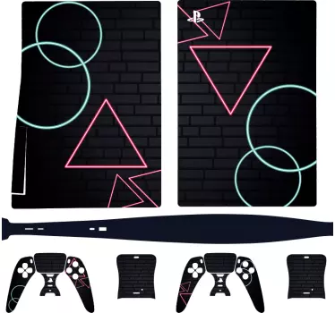 αυτοκόλλητο παιχνιδιού power playstation 5 - TenStickers