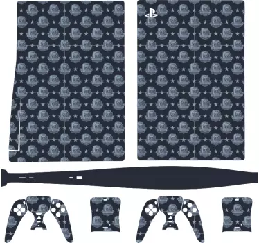 αυτοκόλλητο vintage gaming playstation 5 - TenStickers