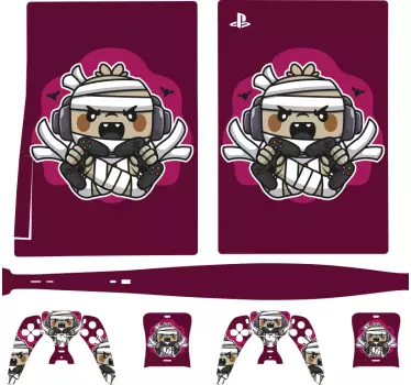 παιχνίδι κινουμένων σχεδίων playstation 5 decal - TenStickers