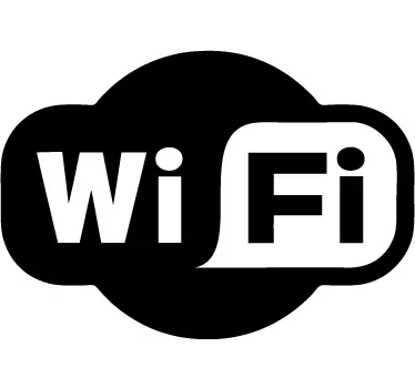 αυτοκόλλητο με λογότυπο wifi - TenStickers