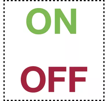 στο off decal - TenStickers