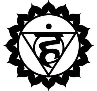 διακοσμητικό αυτοκόλλητο visakha chakra - TenStickers