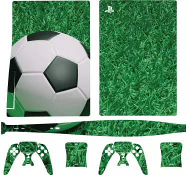 ποδόσφαιρο σε γκαζόν playstation 5 decal - TenStickers