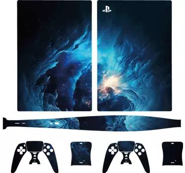 Galactic fantasy ps5 skin - TenStickers