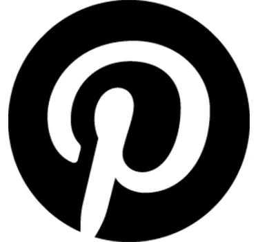 Decal λογότυπο pinterest - TenStickers