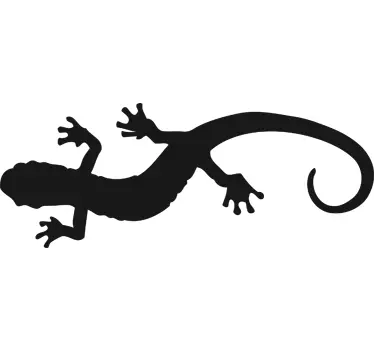 αυτοκόλλητο μαυροπίνακα gecko wall art - TenStickers