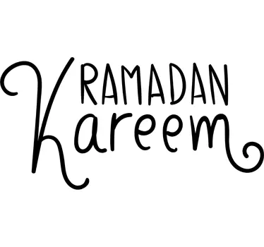 αυτοκόλλητο ramadan kareem - TenStickers