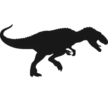 αυτοκόλλητο μαυροπίνακα tyrannosaurus rex - TenStickers