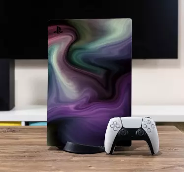Ps4 nebula χρώματα playstation 4 αυτοκόλλητα - TenStickers
