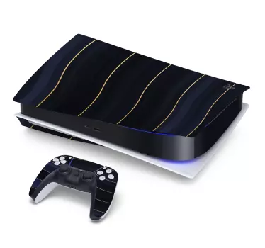 αυτοκόλλητο αφηρημένη 3d μοτίβο υφής playstation 5 - TenStickers