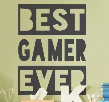 καλύτερο decal playstation σήματος gamer - TenStickers