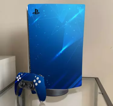μπλε αντίγραφο χώρου ψηφιακό playstation 5 αυτοκόλλητα - TenStickers