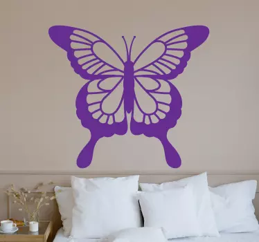Boho στυλ διακοσμητική πεταλούδα ζωικό τοίχωμα - TenStickers