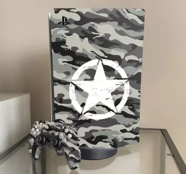 καμουφλάζ skin playstation 5 decal - TenStickers