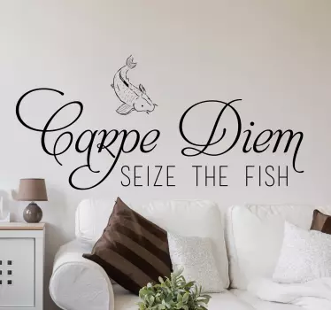 αυτοκόλλητο carpe diem - TenStickers