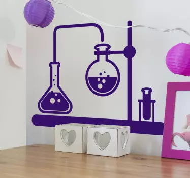Χημεία Επιστήμη wall decal - TenStickers