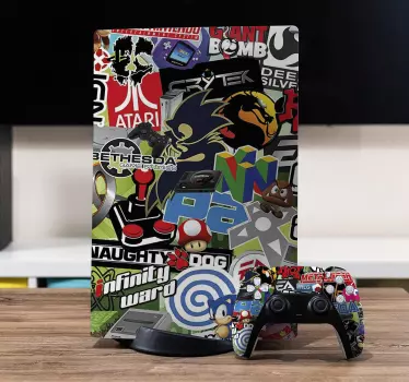 Cool stickers συλλογή playstation 5 decal - TenStickers