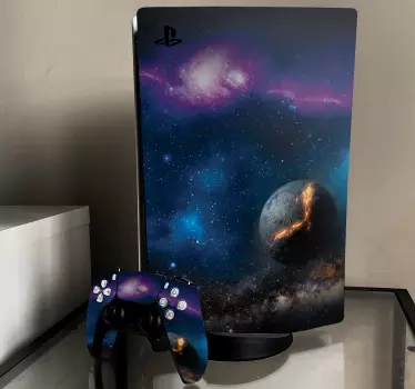 Cosmos playstation 5 skin decal - TenStickers