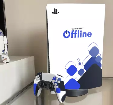 επί του παρόντος χωρίς σύνδεση, παρασκήνιο playstation - TenStickers