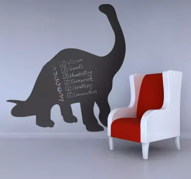 αυτοκόλλητο πινάκων δεινοσαύρων diplodocus - TenStickers
