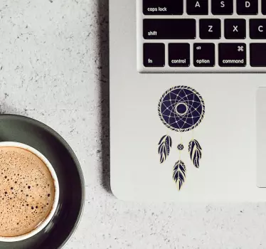 αυτοκόλλητο laptop catcher dream - TenStickers