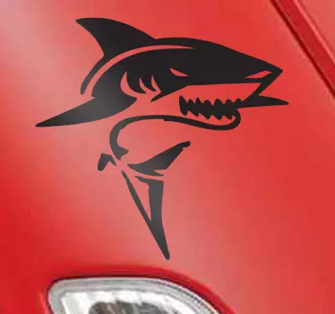 φοβερό ντεκόρ καρχαρία - TenStickers