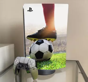 ποδοσφαιριστής playstation 5 decal - TenStickers