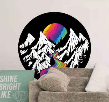 γαλαξία κλεψύδρα space decal - TenStickers