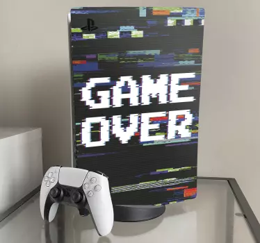 παιχνίδι over playstation 5 αυτοκόλλητα - TenStickers