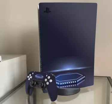 εξαγωνικό βάθρο φουτουριστικό playstation 5 decal - TenStickers