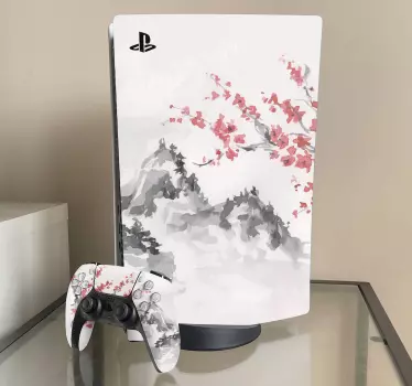 ιαπωνικό στιλ playstation 5 decal - TenStickers