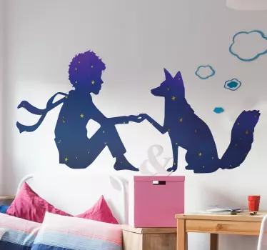 μικρό πρίγκιπα νυχτερινό παραμύθι - TenStickers