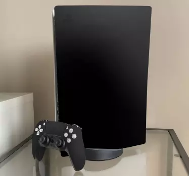 ματ μαύρο δέρμα playstation 5 βινυλίου decal - TenStickers