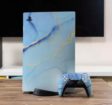 πολλαπλά χρώματα μελάνι playstation 5 decal - TenStickers