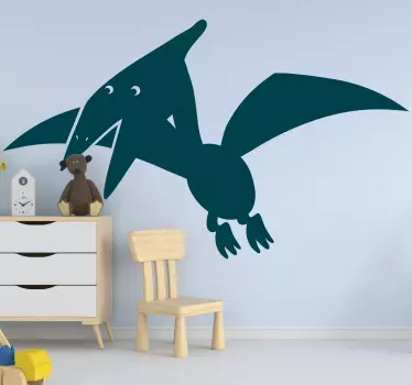 αυτοκόλλητο τοίχου nordic dino pterodactyl dragon - TenStickers