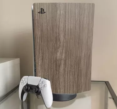 Αυτοκόλλητο με αυτοκόλλητο playstation δρυς από ξύλο δρυός - TenStickers