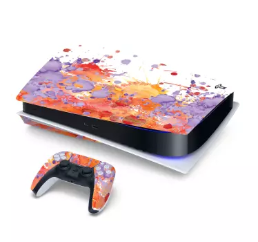 αυτοκόλλητα βαφής playstation 5 - TenStickers