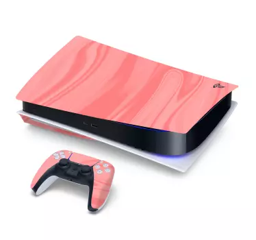 αυτοκόλλητο ροζ τόνων playstation 5 - TenStickers