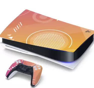 αναπαραγωγή συμβόλων σε πολλά χρώματα playstation 5 decal - TenStickers