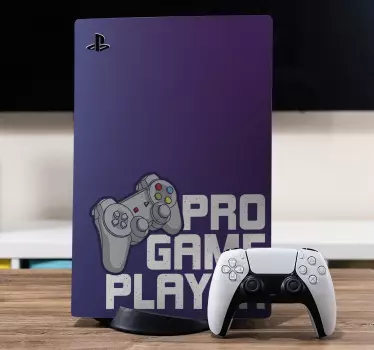 Pro gamer player playstation 5 αυτοκόλλητα - TenStickers